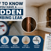 How to Know if You Have a Hidden Plumbing Leak